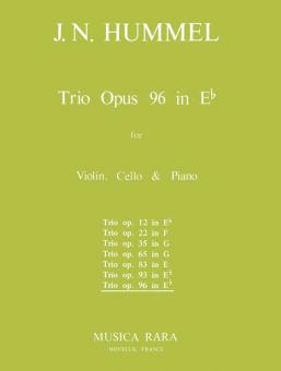 Klaviertrio Es-dur op. 96 