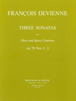 3 Sonaten op. 70 Nr. 1-3 