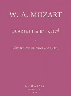 Quartett Nr. 1 in B nach der Violinsonate KV 317d 
