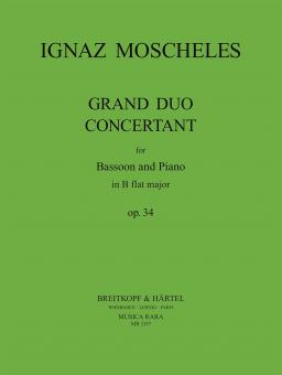 Grand Duo Concertant op. 34 