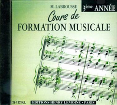 Cours de formation musicale 3 