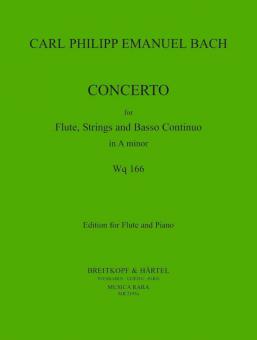 Concerto in Aminor Wq 166 
