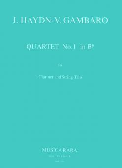 Quartett Nr. 1 in B-Dur 