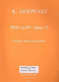 Trio op. 75 in B (g-moll) 