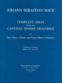 Sämtliche Arien aus den Kantaten, Messen, Oratorien 4 
