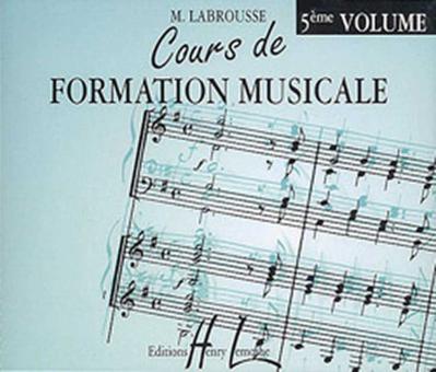 Cours de formation musicale 5 