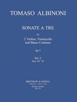 3 Sonaten aus 'Sonate à tre op. 1': Nr. 4-6 