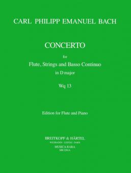Flötenkonzert D-dur Wq 13 