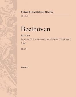 Konzert für Klavier, Violine, Violoncello und Orchester (Tripelkonzert) C-dur op. 56 