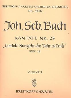 Gottlob! Nun geht das Jahr zu Ende 