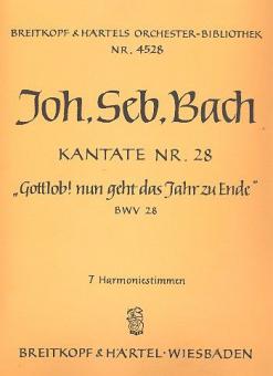 Gottlob! Nun geht das Jahr zu Ende 