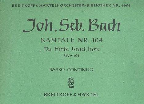 Du Hirte Israel höre 