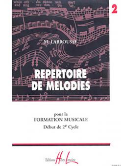 Répertoire de Mélodies 2 