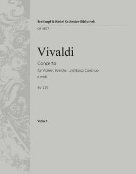 Concerto in e-Moll RV 275 