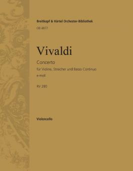 Concerto in e-Moll RV 275 