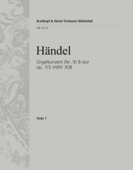 Orgelkonzert (Nr. 9) B-Dur op. 7/3 HWV 308 