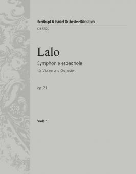 Symphonie espagnole op. 21 