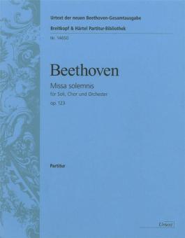 Missa Solemnis D-dur op. 123 
