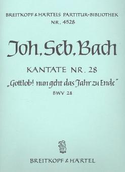 Gottlob! Nun geht das Jahr zu Ende 