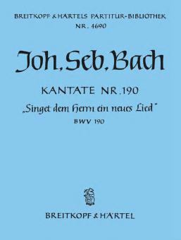 Singet dem Herrn ein neues Lied 