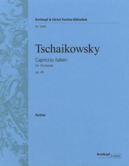 Capriccio italien op. 45 für Orchester 