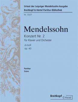 Klavierkonzert Nr. 2 d-moll op. 40 