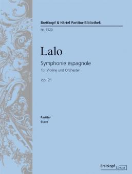 Symphonie espagnole op. 21 