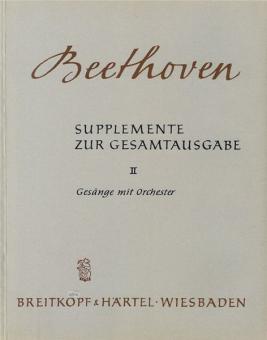 Gesänge mit Orchester 