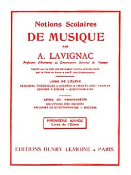 Notions scolaires no. 1 