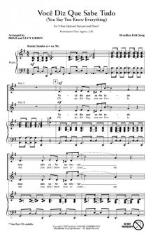 Voce Diz Que Sabe Tudo (You Say You Know Everything) 