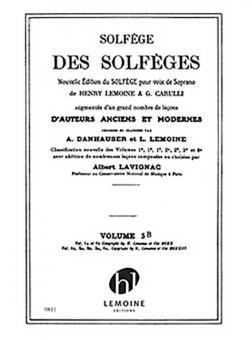 Solfège des Solfèges (5B) (sans accomp.) 