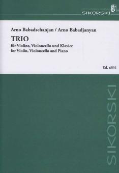 Trio für Violine, Violoncello und Klavier 