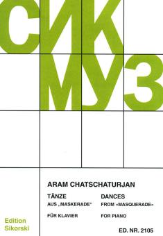 Tänze aus 'Maskerade' für Klavier 