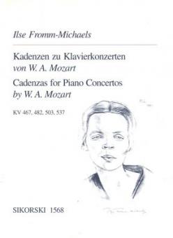 Kadenzen zu Klavierkonzerten von W. A. Mozart 
