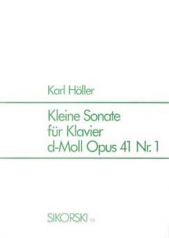Kleine Sonate op. 41 Nr. 1 d-moll 