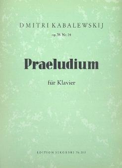 Praeludium op. 38/24 