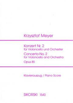 Konzert Nr. 2 für Violoncello und Orchester 