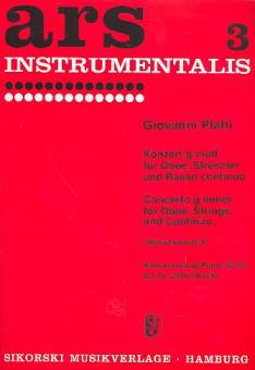 Konzert für Oboe, Streicher und Bc 