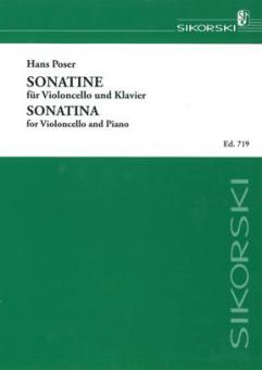 Sonatine für Violoncello und Klavier op. 54/2 