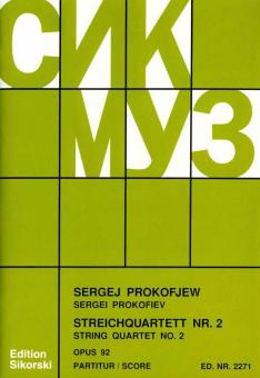 Streichquartett Nr. 2 auf kabardinische Themen op. 92 