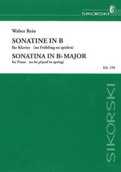 Sonatine in b für Klavier 