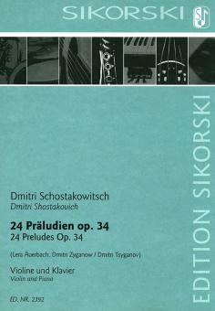 24 Präludien op. 34 