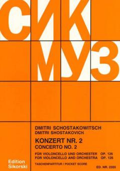 Konzert Nr. 2 für Violoncello und Orchester op.126 