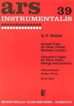 Konzert für Oboe, Violine, Streicher und Bc 