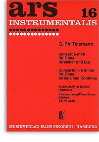 Konzert für Oboe, Streicher und Bc 