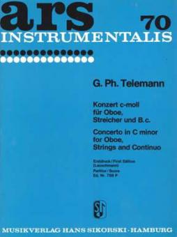 Konzert für Oboe, Streicher und Bc 