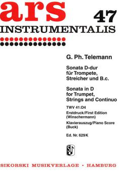 Sonata für Trompete, Streicher und Bc 