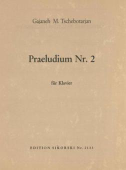 Präludium Nr. 2 für Klavier 