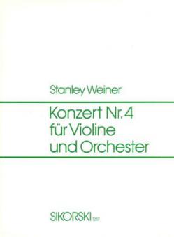 Konzert Nr. 4 für Violine und Orchester op. 54 
