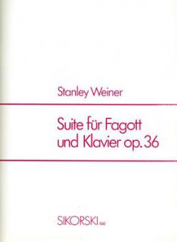 Suite für Fagott und Klavier op. 36 
